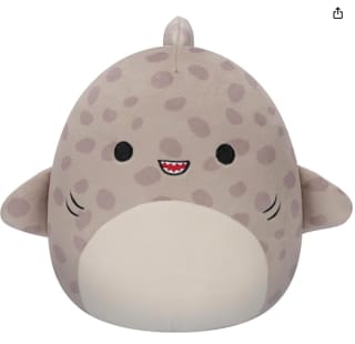 Squishmallows originales de 20 cm, Azi el tiburón leopardo gris por 9.99€