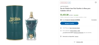 Eau de Toilette Jean Paul Gaultier Le Beau 125ml por $1,431 | Sam's Club