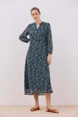 Vestido estampado fluido por 14.99€