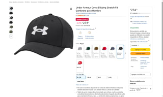 Gorra Under Armour por $274 | Descuento Amazon