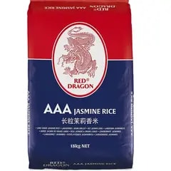 Red Dragon jasmijnrijst 18kg voor €23,99 bij Joybuy