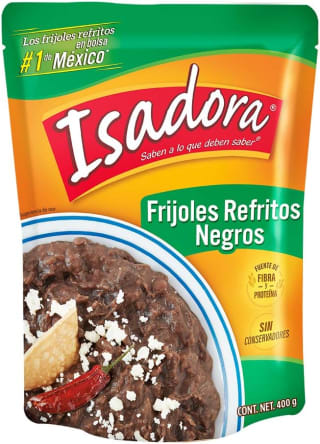 Frijoles Refritos Negros Isadora 400g por $9 | Oferta Amazon