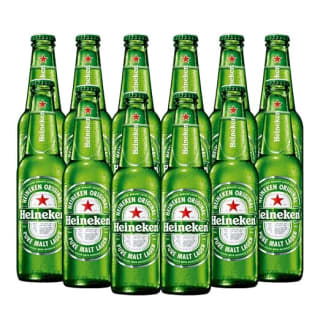 Cerveza Heineken 12 Botellas de 355ml por $147 | Descuento Amazon