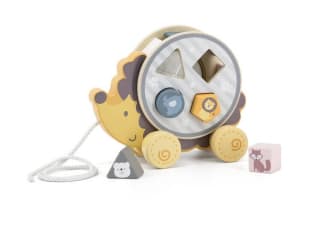 PolarB houten sorteer trekdier egel voor €12,95 bij The Lollipopshop