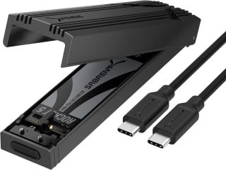 SABRENT USB-C 10Gbps NVMe M.2 SSD Enclosure £13 (Discount at Checkout)