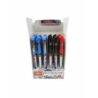 Pack 24: Bolígrafo Tinta Fluida Viscosa Plus Office Butterglide BlísteR por 2.99€