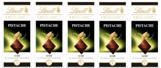 5 x Lindt Excellence Tableta de chocolate negro con pistacho 100 g por 9.95€