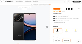 Xiaomi Poco F7 Ultra 512GB por $8,299
