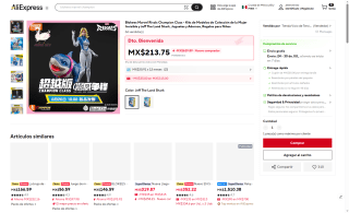 Figura Blokees Marvel por $280 | Oferta AliExpress