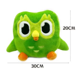 Precioso Duo verde Plushie de Duo el búho peluche $5.400 Disponible en AliExpress.com
