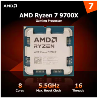 AMD Ryzen 7 9700X por 218,16€.