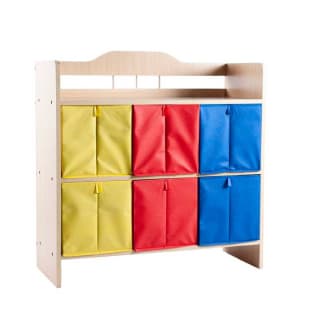 Mueble Organizador de Juguetes Infantil Café Talbot $39.950 Oferta solo en abc, cl