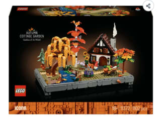 LEGO Icons 11372 Herfsttuin met Cottage voor €61,98 dmv code bij Cdiscount