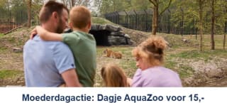 Dagje AquaZoo voor €15,-