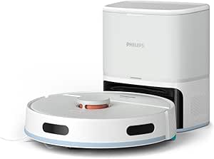 Philips 2000 Series Robot Vacuum Cleaner with Auto Empty Station – 2700Pa, Laser Navi
