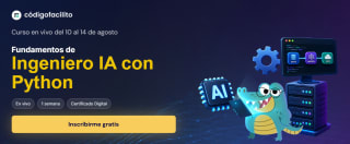 Curso Fundamentos de IA con Python Gratis en Códigofacilito