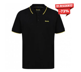 Polo Bench Richmond Hombre BNCH 004 Negro por 11,99€