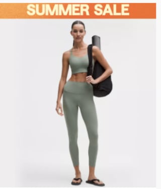 Tot 50% korting tijdens de summer sale bij Lululemon