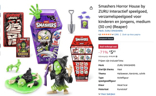 Zuru Smashers horror huis speelgoed met 15 verrassingen voor €5,89 bij Amazon