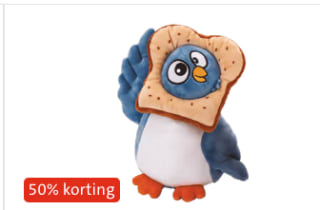 50% korting op pluche knuffels bij Jumbo
