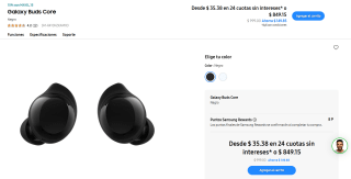Audífonos Galaxy Buds Core por $469 | Oferta Samsung