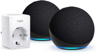 Echo Dot (5.ª generación) pack de 2 + Mini Enchufe Tapo P100MA por 63.98€