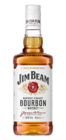 Whiskey Jim Beam White Bourbon 700ml por $273 | Bodegas Alianza
