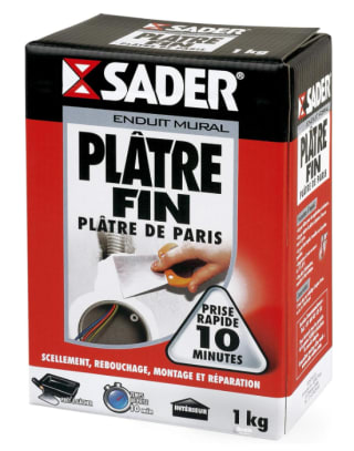 Plâtre Fin de Paris Sader Scellement, Rebouchage, Montage et Réparation à 2,99€