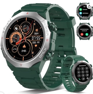 Atheewon Reloj Inteligente Hombre Mujer con Llamadas, 1.39" color verde 29.99€