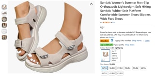 Dames zomersandalen (maat 35) voor €5,21 bij Amazon.de