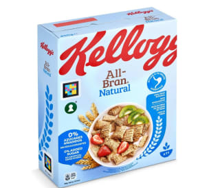 Kellogg's All Bran Natural 450g por 1.9€