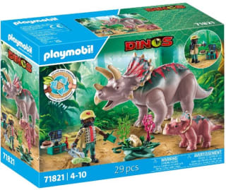 PLAYMOBIL Dinos Triceratops familie voor €23,99 bij Bol