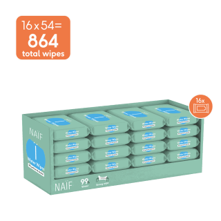 50% Korting op Alle Billendoekjes bij Naïf