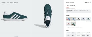Tenis Gazelle Adidas para Hombre por $1,029