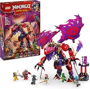 LEGO Ninjago Dragón del Caos Colmillo Tronador 6 minifiguras por 52,49€.