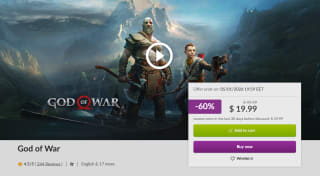 God of War por $295 | Descuento GOG
