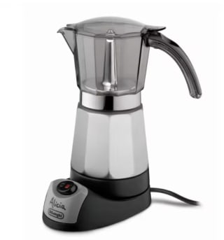 Delonghi Alicia Cafetera Italiana Eléctrica. Hasta 9 tazas y 550W por 52.16€