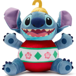 Peluche mediano navideño Stitch, Lilo y Stitch (35 cm) por 8.50€ dos modelos