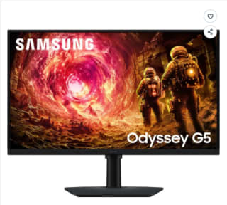 Moniteur gaming Samsung ODYSSEY G5- 27" - WQHD - 180Hz à 139,99€