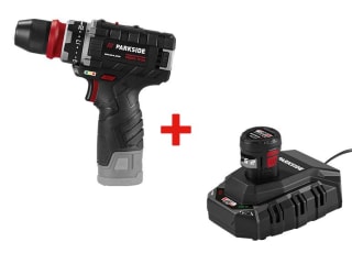 Perceuse-visseuse sans fil + Batterie + Chargeur, 12 V à 56,99€