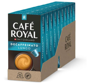 Café Royal Lungo Decaffeinato - 100 cápsulas para cafetera Nespresso por 15.85€