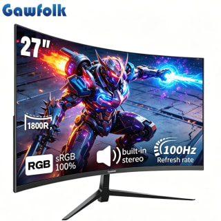 Gawfolk 27-inch gebogen gamingmonitor voor €89 bij Joybuy