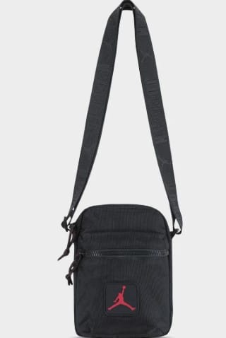 Bandolera color negro Jordan Jm Rise Festival por 13€