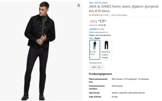 Jack & Jones Jeans JJIGlenn voor €17,45 bij Amazon