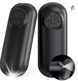 Calentador de Manos Recargable con Linterna 2 Piezas por 10.99€