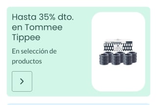 Hasta -35% dto en Tommee Tippee.