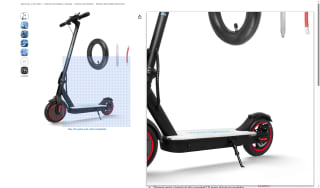 Honeywhale S2 Scooter por $3,575 | Amazon (Banamex)