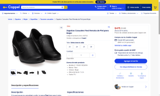 Zapatos Flexi por $475 | Oferta Coppel