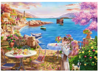 Puzzle para Adultos, 1000 Piezas, Lakeside Retreat por 8.99€