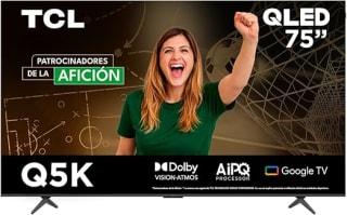 TV TCL 75Q5K 75" QLED por $7,559 | Oferta Amazon
